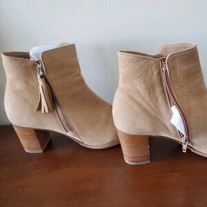 Poppy Barley tasselled ankle boots